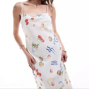 Abercrombie & Fitch | Julia Slip Midi Dress